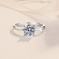 Damen Verlobungsring mit strahlendem Zirkonia Shop Nory