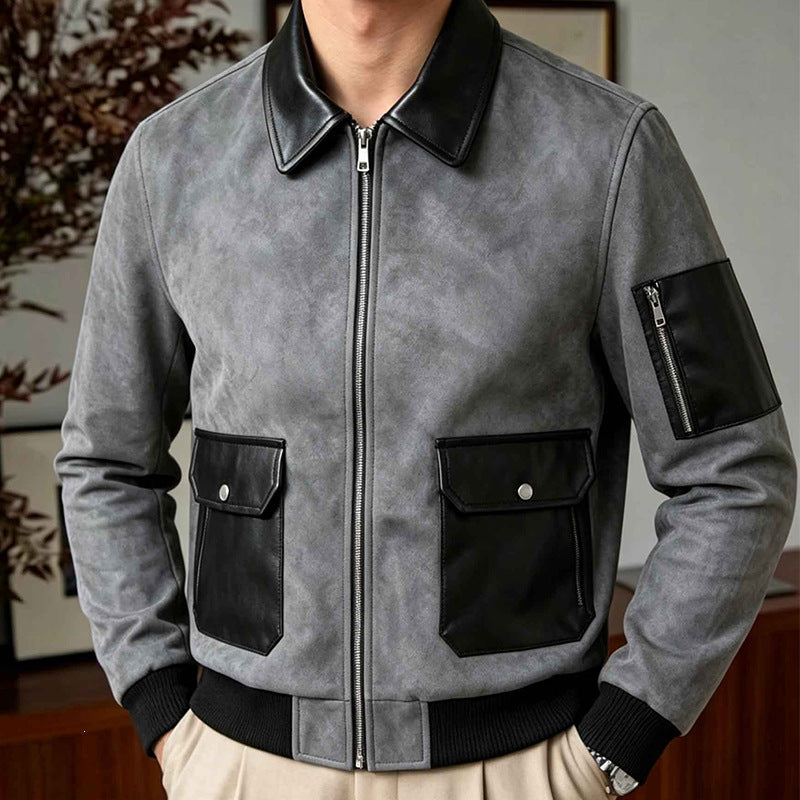 Herren Modische Chic Bomberjacke Shop Nory