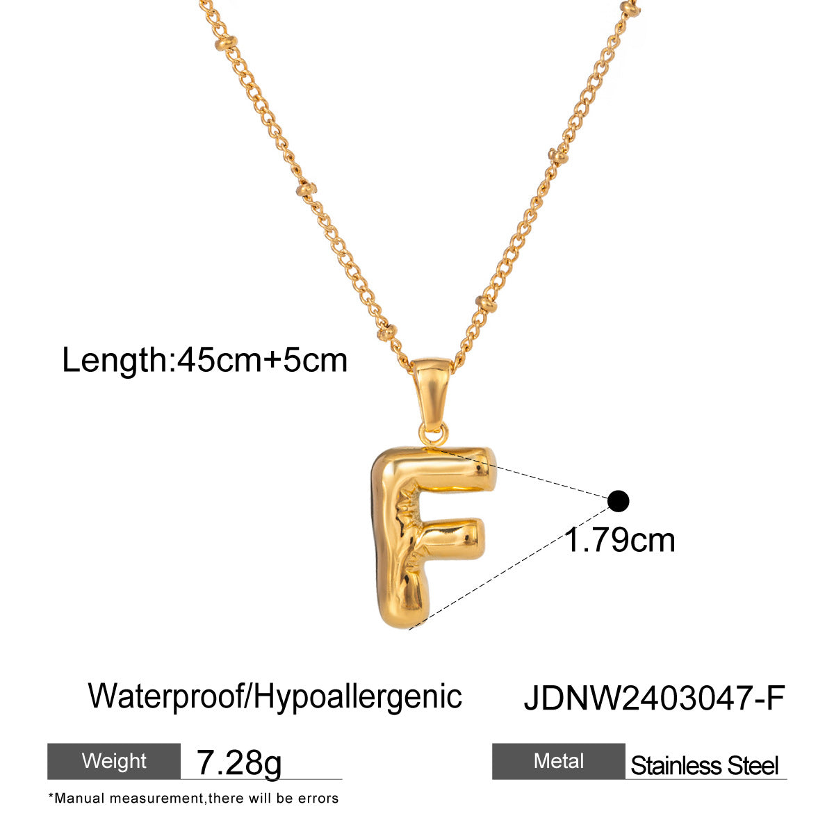Damen Halskette mit persönlichem Z-Anhänger aus hochwertigem Edelstahl Shop Nory