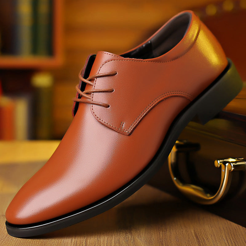 Herren Elegante Schnürschuhe aus hochwertigem Leder