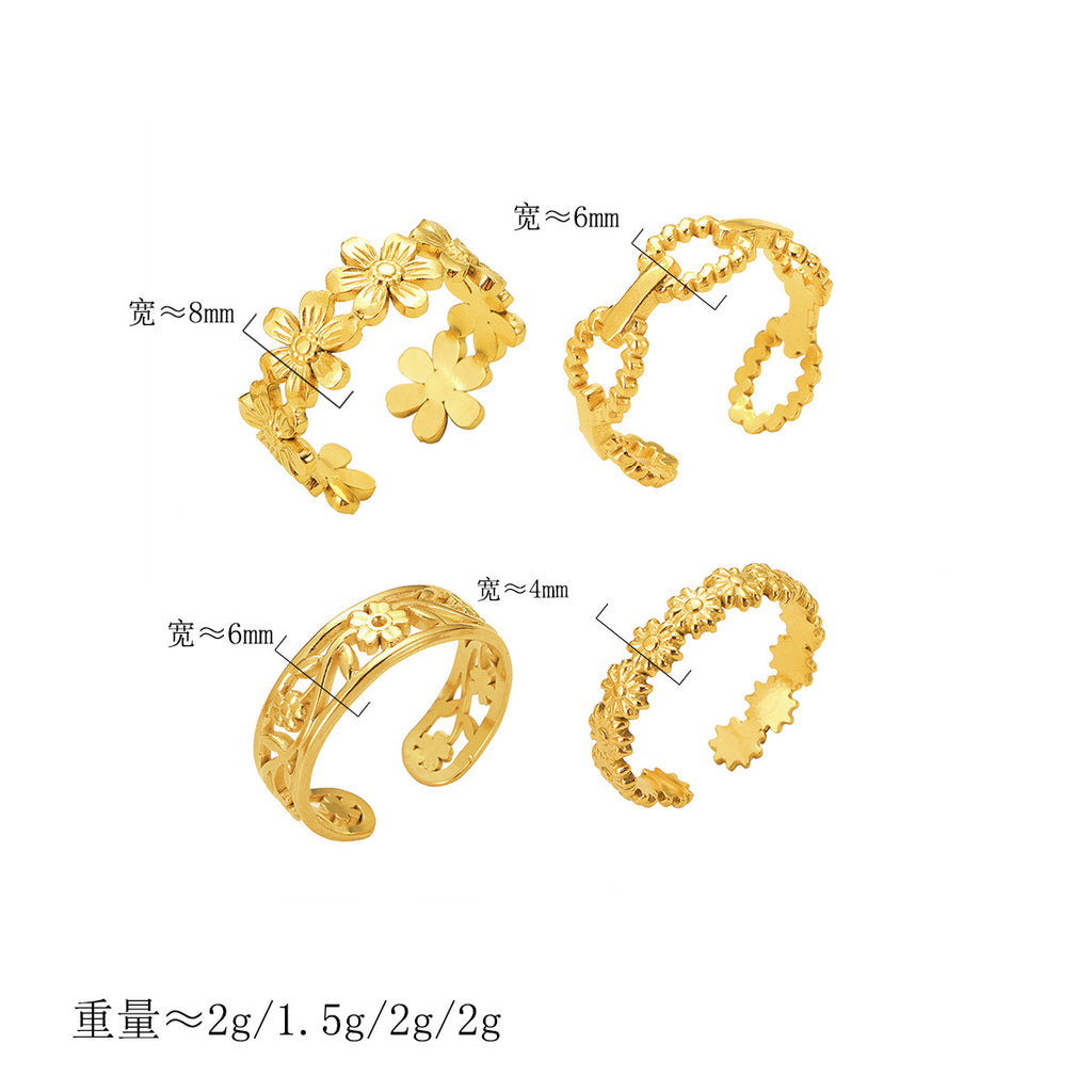 Damen Ring mit geschwungenem Design Shop Nory