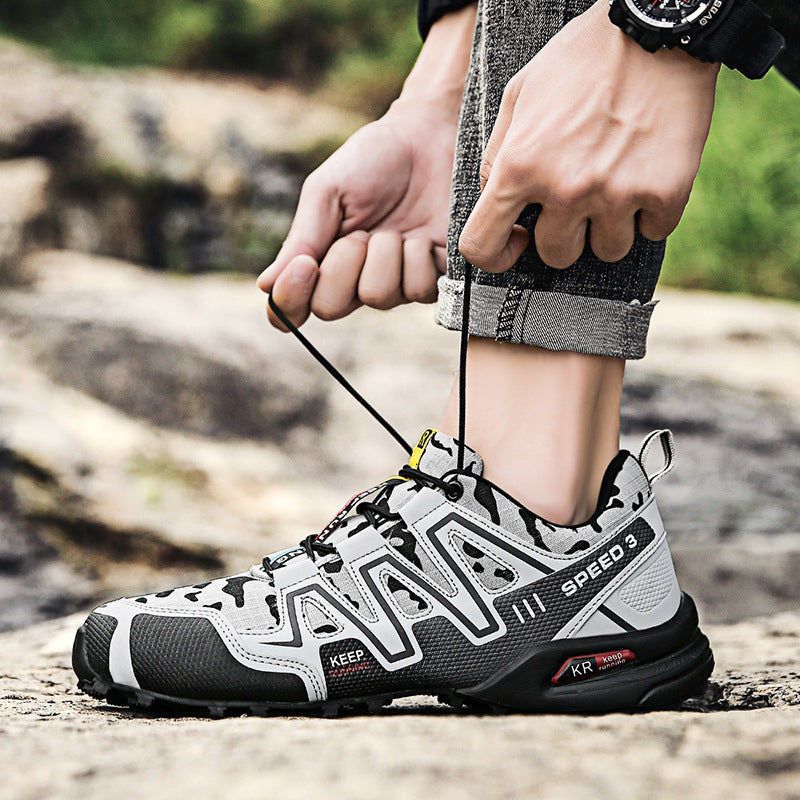 Damen Trailrunning-Schuhe mit rutschfester Sohle und innovative Dämpfung