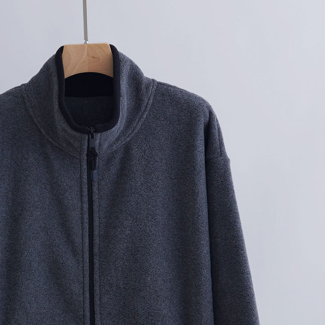 Damen Sportliche Fleecejacke mit hohem Kragen Shop Nory