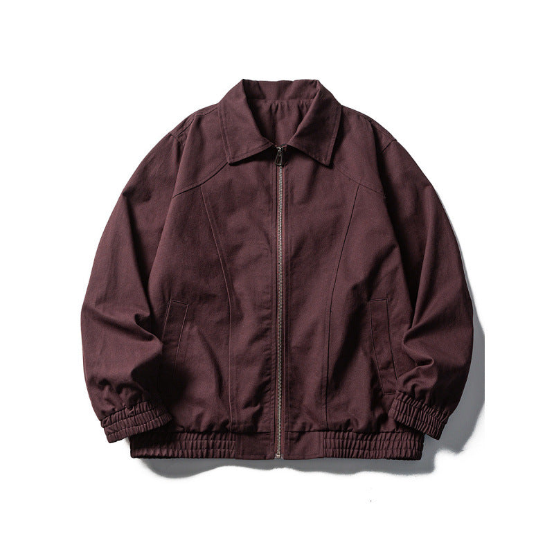 Herren Boxy-Fieldjacke im Utility-Look mit Stehkragen, durchgehendem Reißverschluss und elastischem Saum Shop Nory