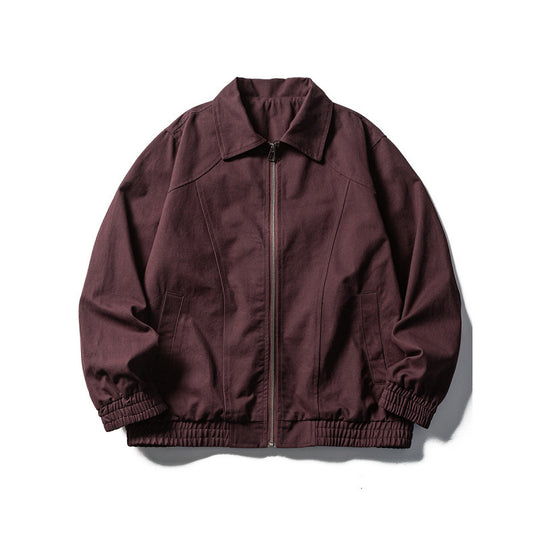 Herren Boxy-Fieldjacke im Utility-Look mit Stehkragen, durchgehendem Reißverschluss und elastischem Saum Shop Nory