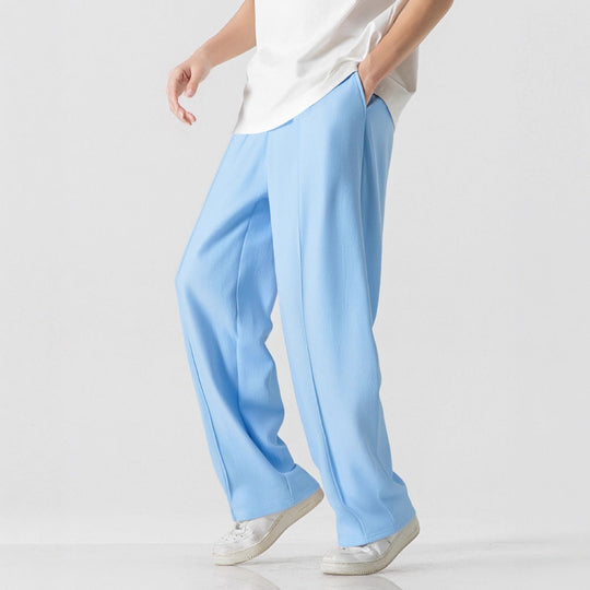 Herren Elegante, weite Freizeithose aus atmungsaktivem GewShopnorye
