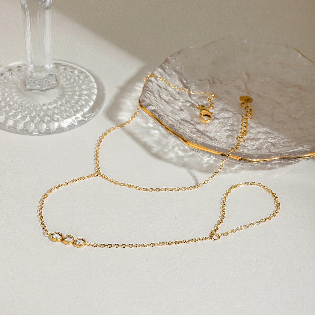 Damenarmband mit edlen Zirkonia-Details Shop Nory