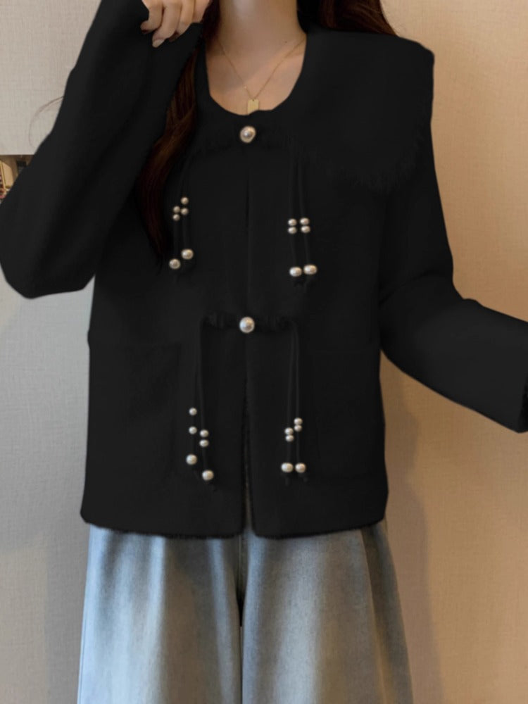 Damen Modische Strickjacke Shop Nory