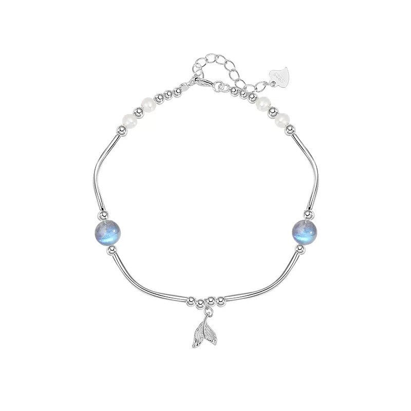 Damen zartes Armband mit Muschelanhänger Shop Nory