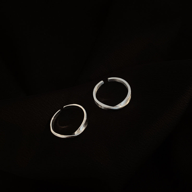Damen Offener Edelstahlring im modernen Design Shop Nory