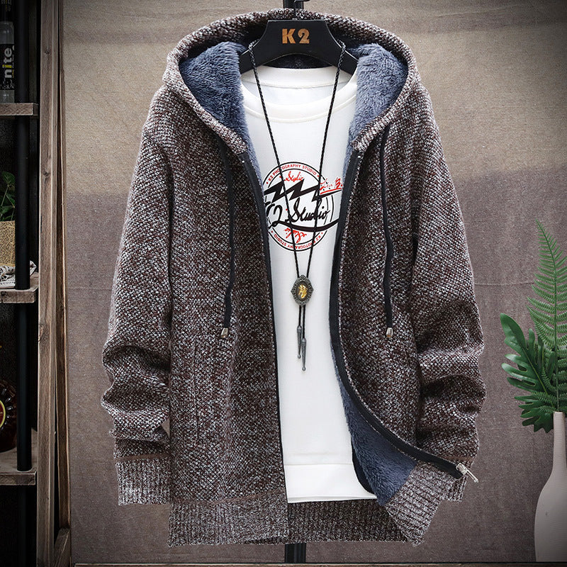 Herren bequeme und stylische Kapuzenjacke