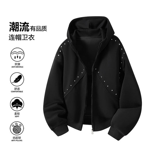 Damen Sportliche Sweatjacke mit Raffungen Shop Nory
