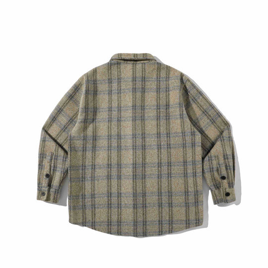 Herren Overshirt aus Wollmischung mit Karomuster Shop Nory