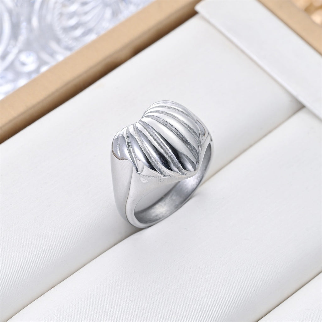 Damen Ring mit kunstvollem, gewundenem Design Shop Nory