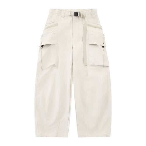 Damen Weite Cargo‑Culotte mit aufgesetzten Taschen und integriertem Webbing‑Gürtel Shop Nory