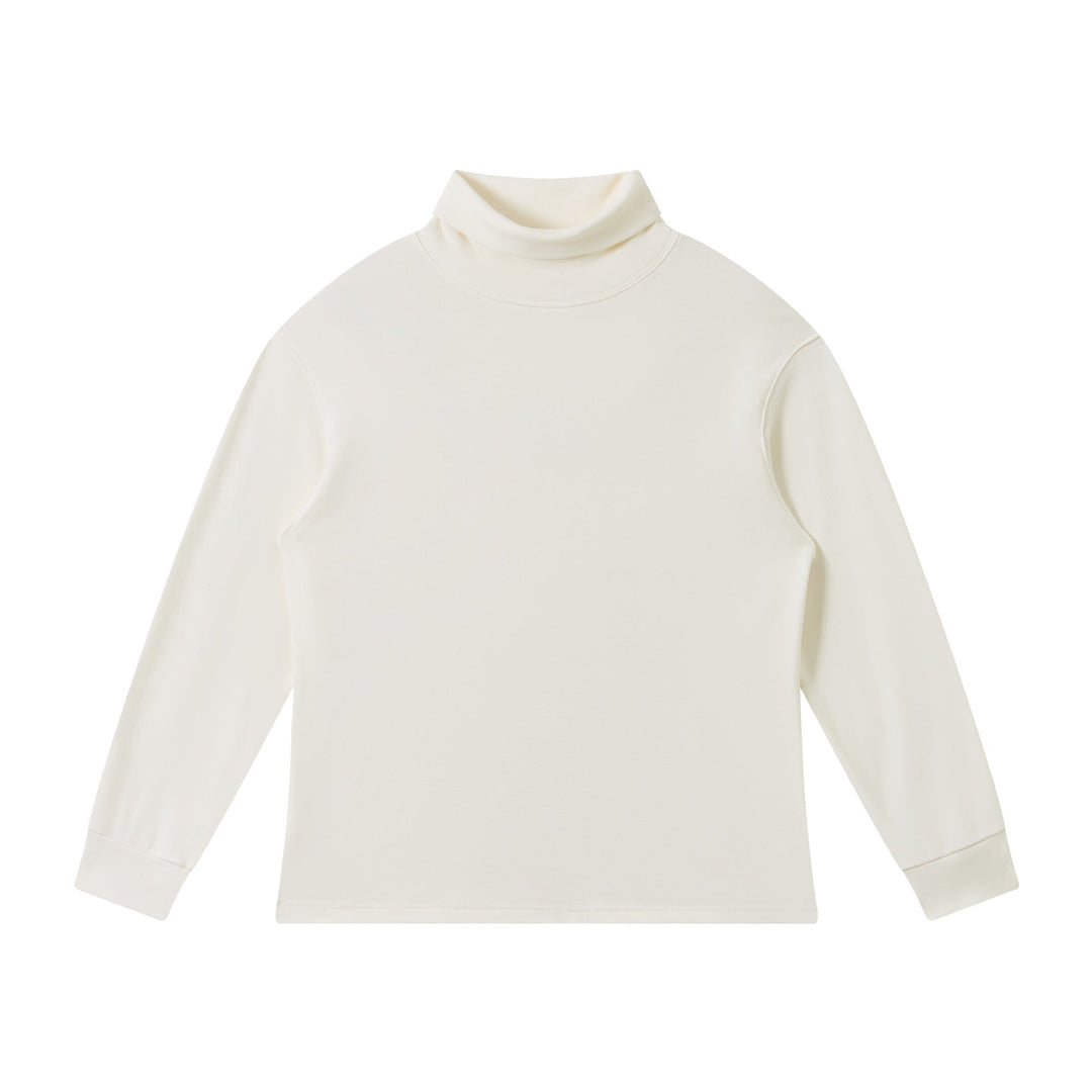Damen Feinstrukturierter Rollkragen‑Sweater aus Baumwollmix mit Raglanärmeln Shop Nory