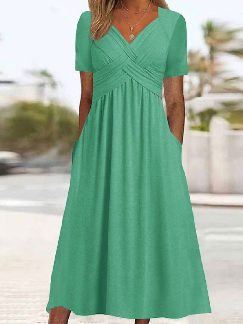 Crossover Midikleid