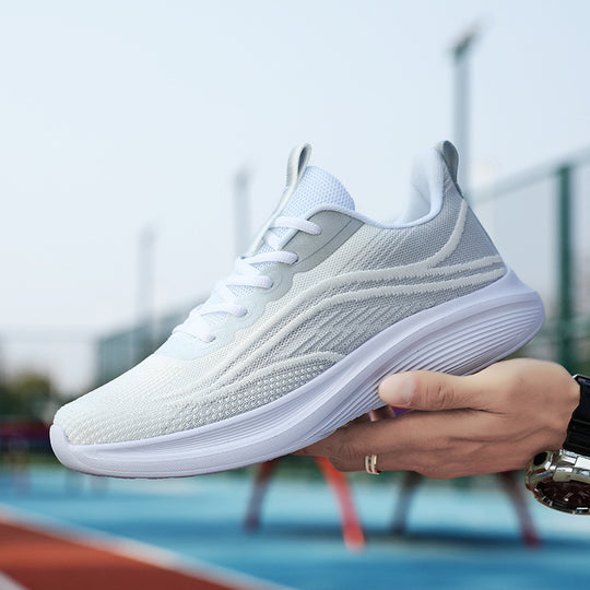 Damen Strick-Sportsneaker mit ergonomischer Formgedächtnis-Schaum-Einlegesohle und profilierter Leichtsohle Shopy Nory