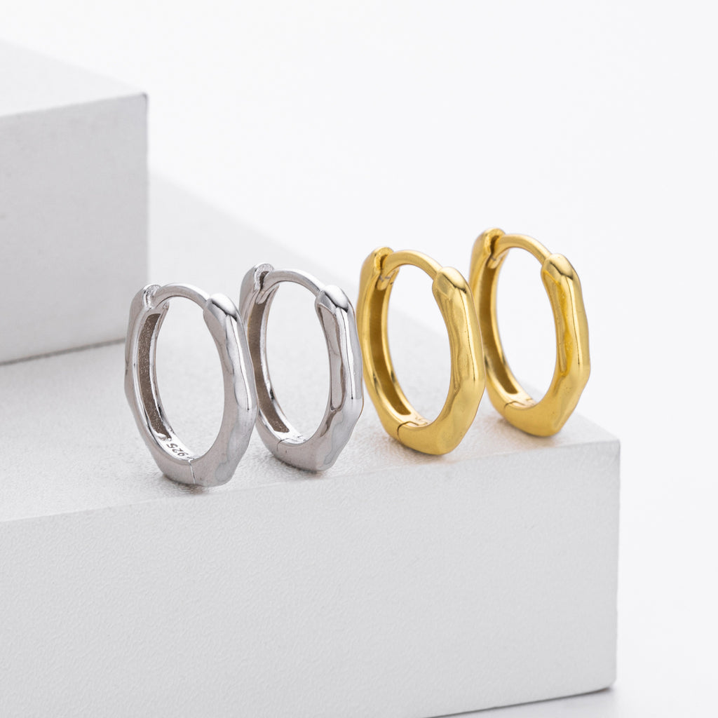 Damen Ohrhänger mit elegantem, geschwungenem Design aus hochwertigem 925 Sterling Silber Shop Nory