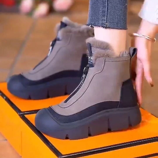 Damen Modische und wasserdichte Winterstiefel Shop Nory
