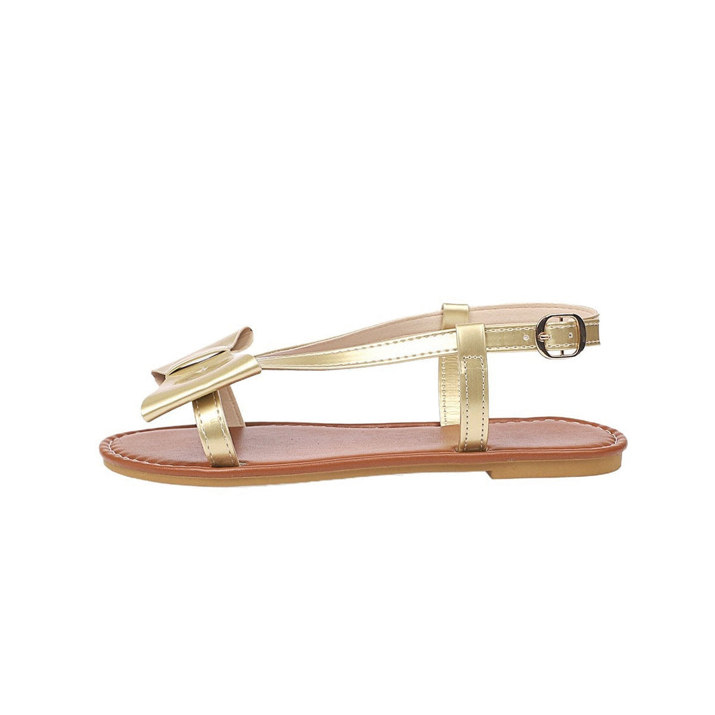 Damen Elegante und modische Sandalen mit Schleifen-Design