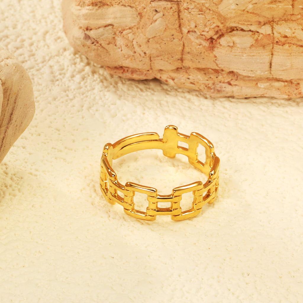 Damen Ring mit kunstvollem Schlangenmotiv und verstellbarem Design Shop Nory