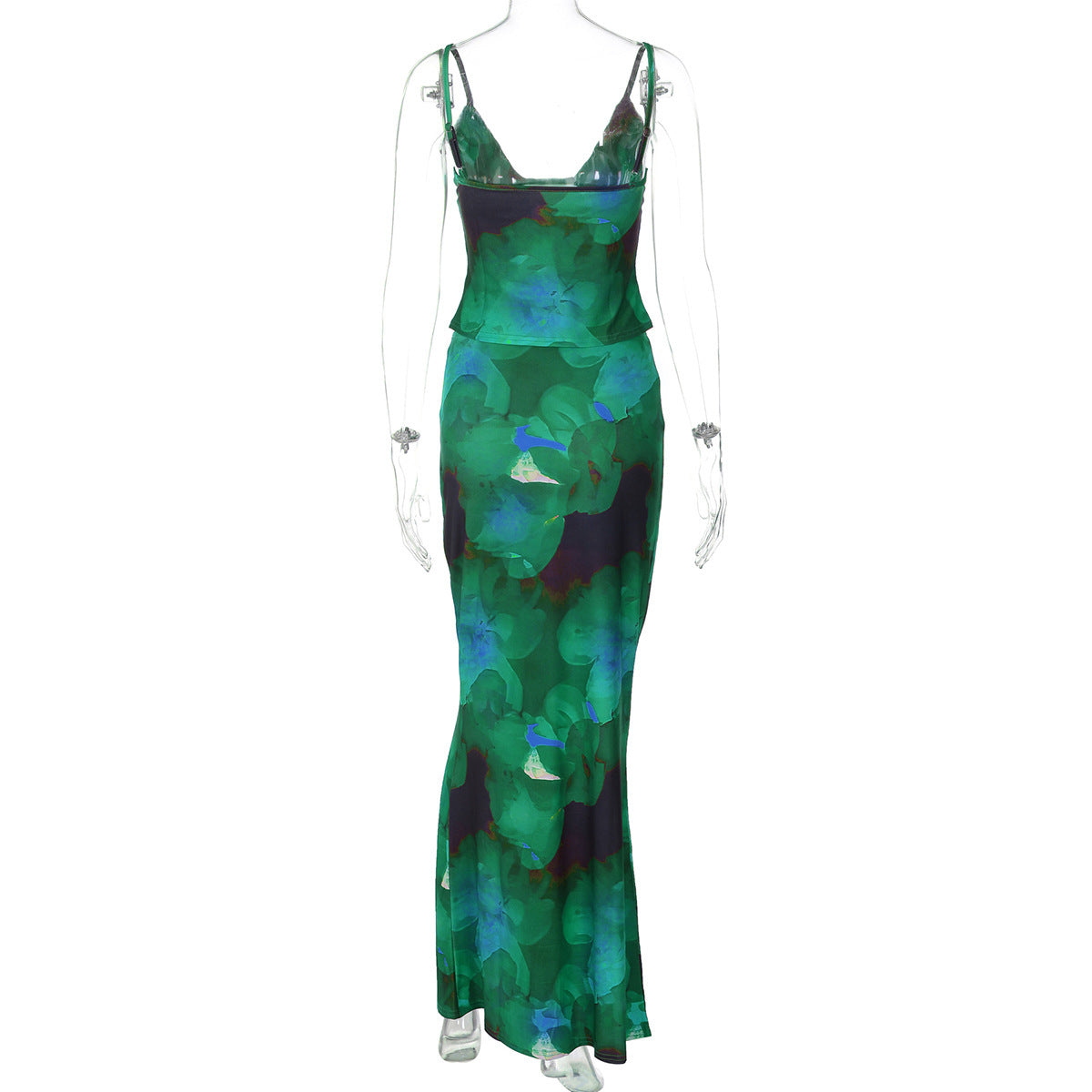 Damen Elegantes und figurbetontes Leopardenset