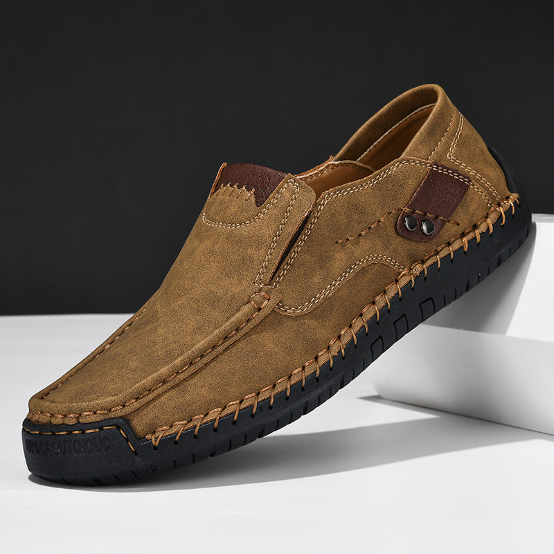 Herren bequeme Mokassins aus hochwertigem Leder Shopnory