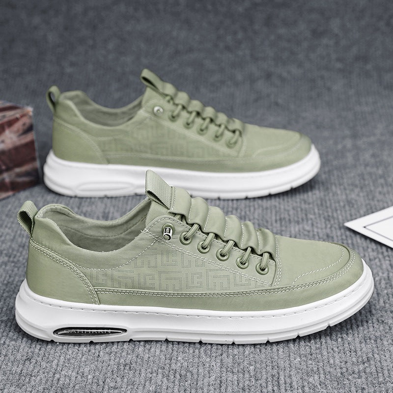 Herren Leichte Sneaker mit niedrigem Schnitt, geprägtem Muster, luftgepolsterter Sohle und gepolstertem Einstieg Shopy Nory