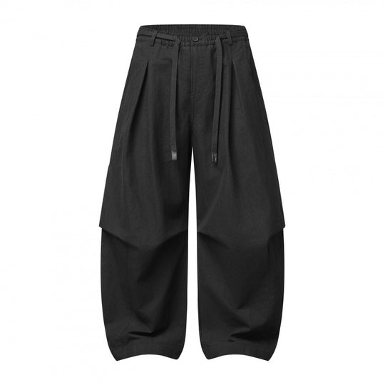 Unisex Weite Lagenhose mit ballonförmiger Silhouette, hoher Leibhöhe und Kordelzug Shop Nory