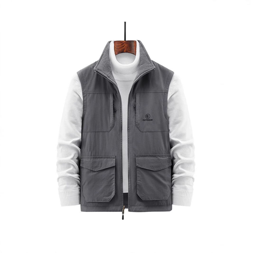 Herren Robuste Funktionsweste mit vielen Taschen Shop Nory