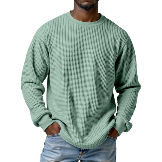 Herren Urbaner Pullover mit Waffelstruktur Shop Nory