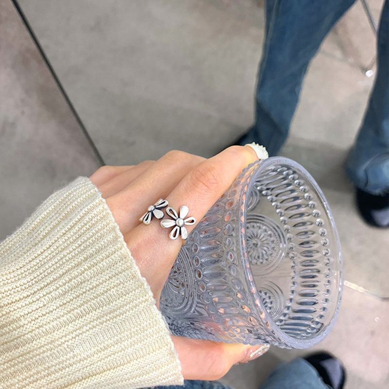 Damenring im floralen Design mit doppeltgliedrigem Ansatz Shop Nory