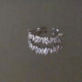 Damen Offener Ring mit funkelnden Kristallen Shop Nory