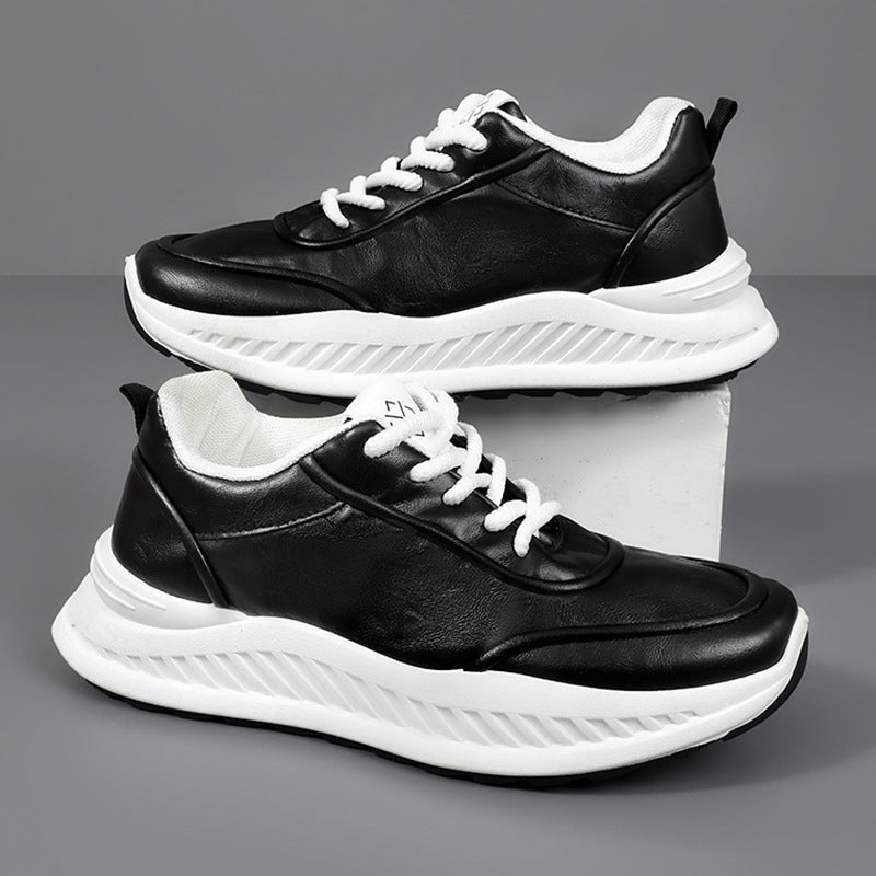 Damen Sneaker aus hochwertigem Leder mit dämpfender Sohle
