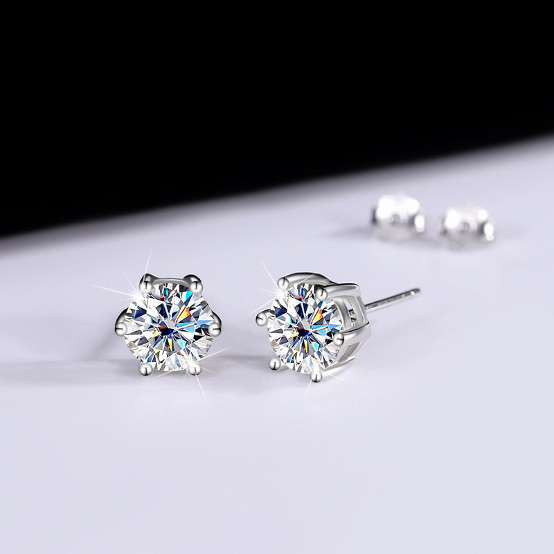 Damen Ohrstecker mit funkelnden Zirkonia Shop Nory