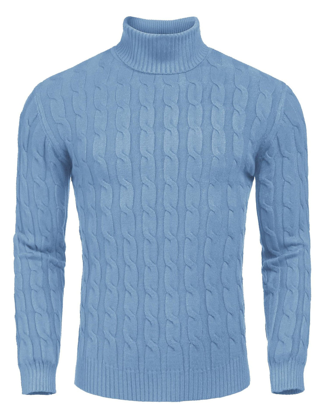 Herren Feinstrickpullover mit hohem Kragen