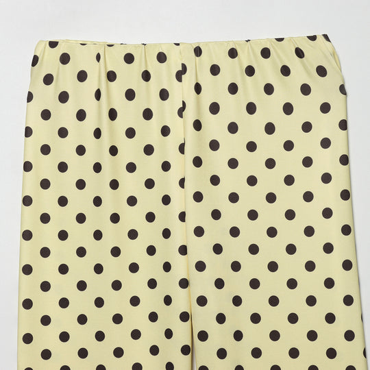 Damen Hochtaillierte Gepunktete Leggings aus Stretchjersey Shop Nory
