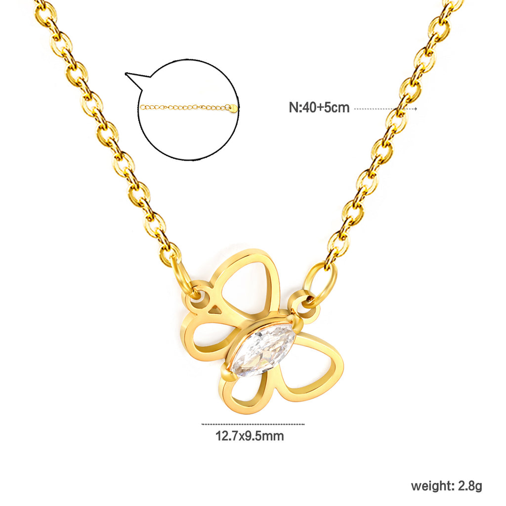 Damen Halskette mit Muschel-Anhänger und eleganter Perlenakzent Shop Nory