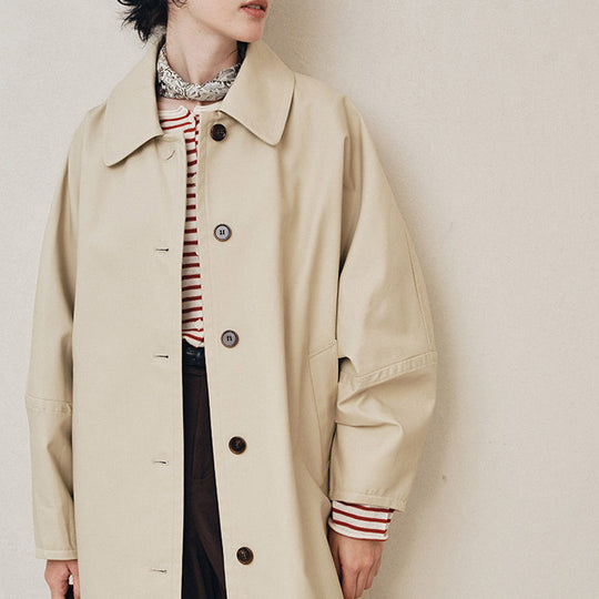 Damen Lange Trenchcoat Shop Nory