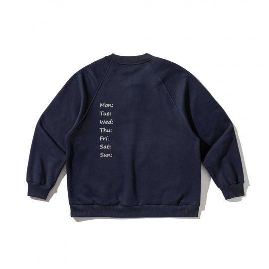 Unisex Oversize-Sweatshirt mit Henley-Knopfleiste, Raglanärmeln und runden Eingrifftaschen Shop Nory