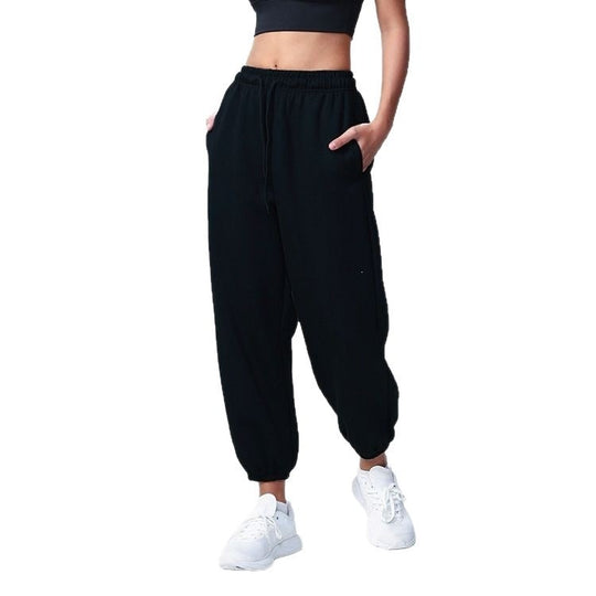 Damen nan atmungsaktive Performance-Joggerhose mit hohem Komfortbund, verstellbarem Kordelzug und elastischen Schlauchbündchen Shop Nory