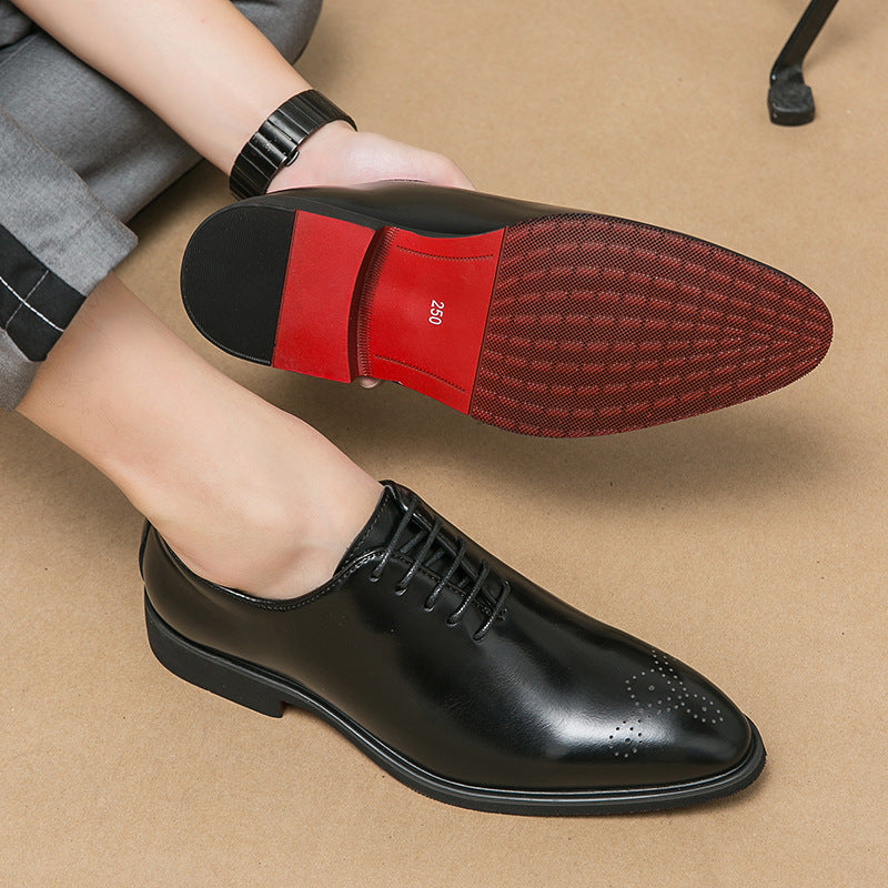Herren Elegante Schnürschuhe aus hochwertigem Leder