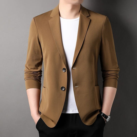Herren Leichtes unstrukturiertes Jersey-Sakko mit Stretch und aufgesetzten Taschen Shop Nory