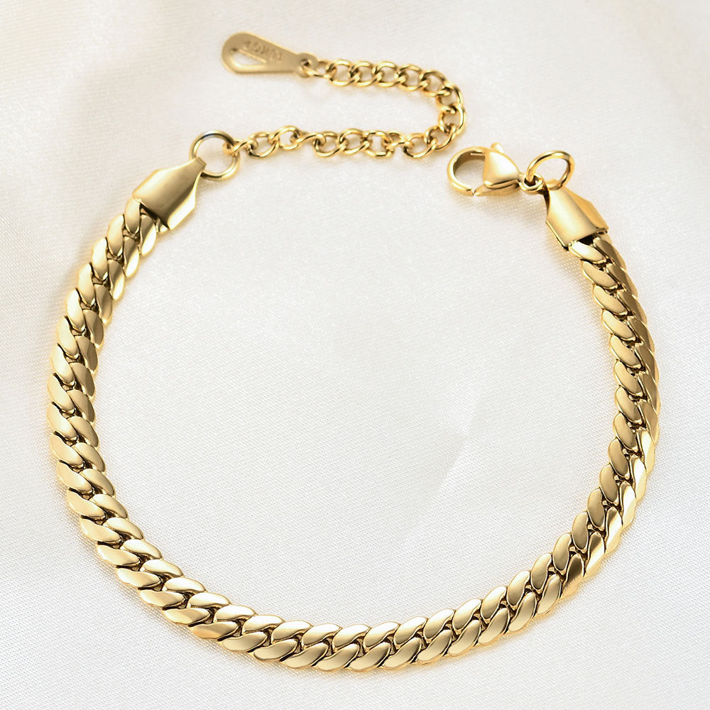 Damen Armband aus hochwertigem Edelstahl mit innovativen Verschlussmechanismus Shop Nory