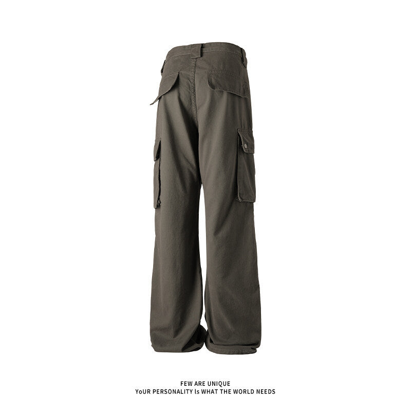 Herren Cargo-Hose mit seitlichen Taschen und bequemer Passform