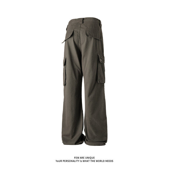 Herren Cargo-Hose mit seitlichen Taschen und bequemer Passform