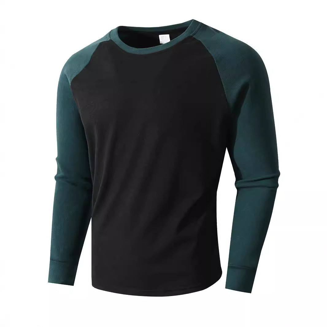 Herren Sportliches Langarmshirt mit Raglanärmeln