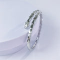 Damen Elegantes Schlangenarmband aus hochwertigem Silber Shop Nory