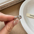 Damen zierlicher Ring mit funkelnden Swarovski-Kristallen Shop Nory